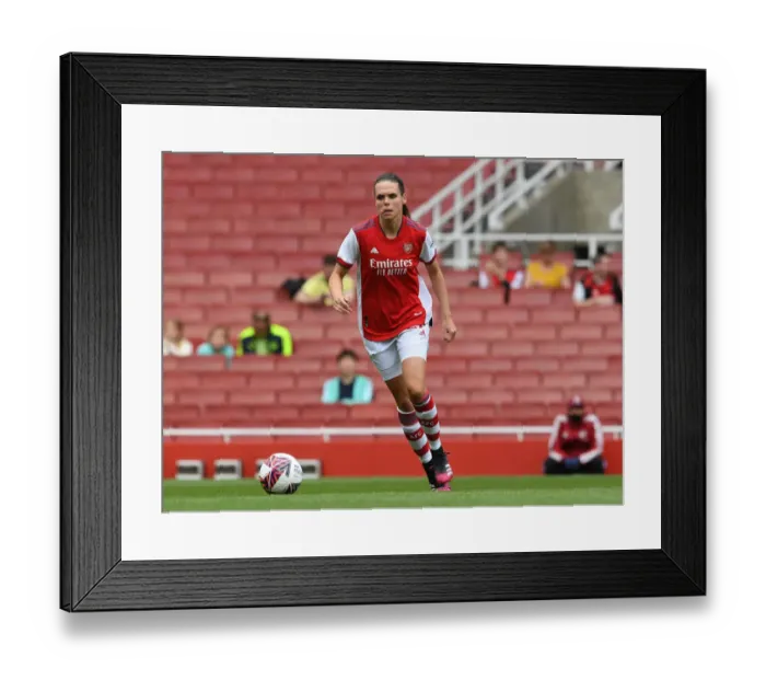Framed Print : Arsenal's Simone Boye in Action: Arsenal Women vs. Chelsea Women - Mind Series 2021-22
