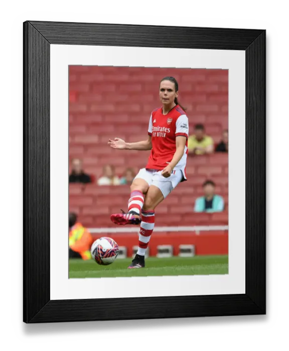 Framed Print : Arsenal's Simone Boye in Action: Arsenal Women vs. Chelsea Women - Mind Series 2021-22
