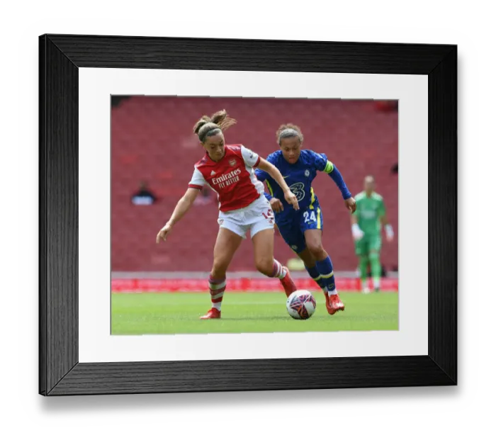 Framed Print : Arsenal Women vs. Chelsea Women: Clash at Emirates Stadium - 2021-22 Season Preview