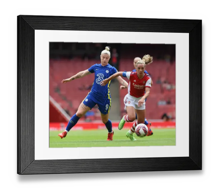 Framed Print : Arsenal vs Chelsea: Nobbs vs England - Mind Series 2021-22 Pre-Season Clash