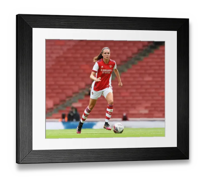 Framed Print : Arsenal's Simone Boye in Action: Arsenal Women vs. Chelsea Women - Mind Series 2021-22