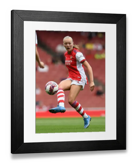 Framed Print : Arsenal's Frida Maanum in Action: Arsenal Women vs. Chelsea Women, Mind Series 2021-22