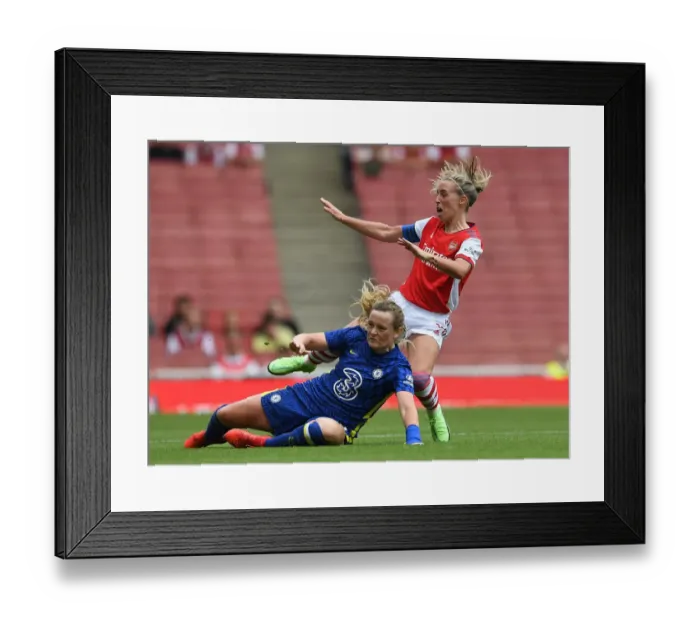 Framed Print : Nobbs vs. Cuthbert: A Star-Studded Showdown in Arsenal Women's Pre-Season Clash Framed Print : Nobbs vs. Cuthbert: A Star-Studded Showdown in Arsenal Women's Pre-Season Clash
