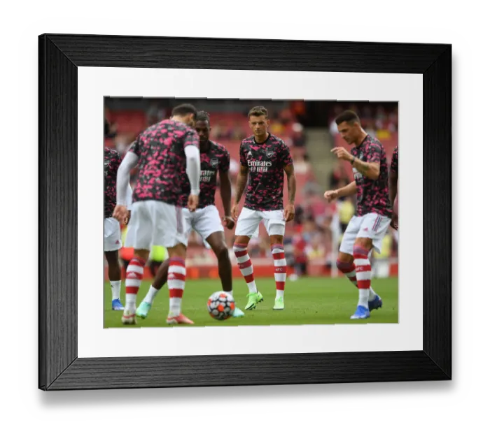 Framed Print : Arsenal vs. Chelsea: A Clash of Mindsets - Pre-Season Showdown