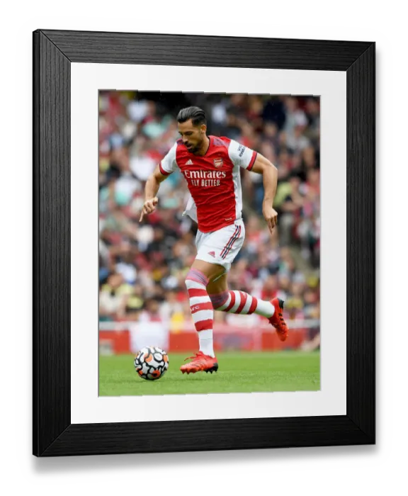 Framed Print : Thrilling Pre-Season Showdown: Arsenal vs. Chelsea at Emirates Stadium (2021-22)