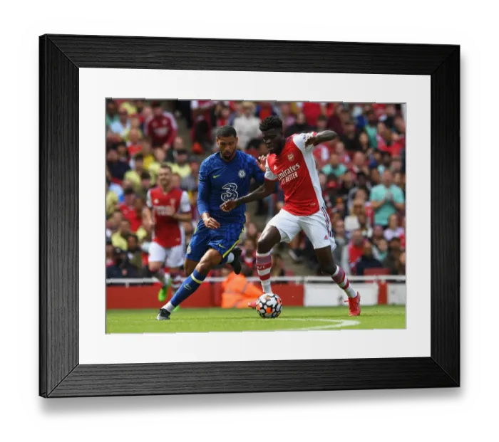 Framed Print : Arsenal vs. Chelsea: Clash of Minds - Thomas Partey vs. Ruben Loftus-Cheek Framed Print : Arsenal vs. Chelsea: Clash of Minds - Thomas Partey vs. Ruben Loftus-Cheek