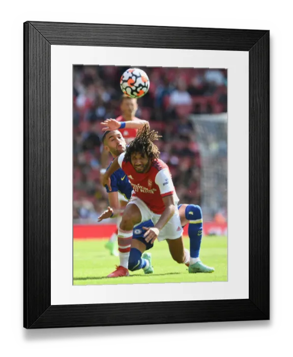 Framed Print : Clash of Minds: Arsenal vs. Chelsea - Elneny vs. Ziyech at the Emirates Framed Print : Clash of Minds: Arsenal vs. Chelsea - Elneny vs. Ziyech at the Emirates