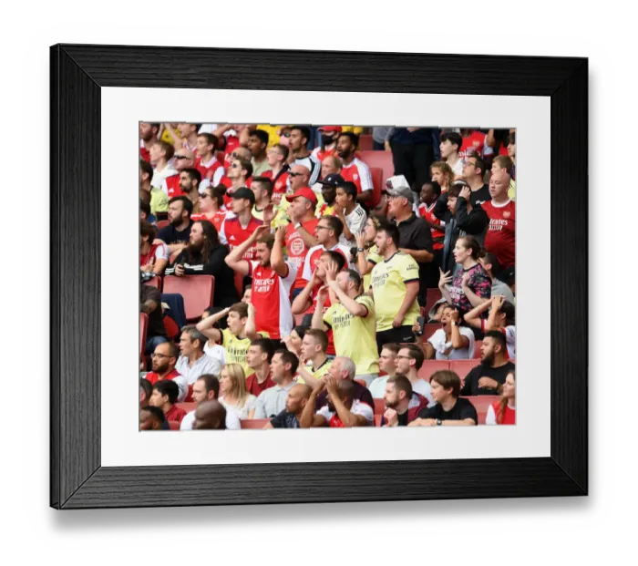 Framed Print : The Battle of the Minds: Arsenal vs. Chelsea Pre-Season Showdown at Emirates Stadium