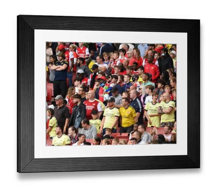 Framed Print : The Battle of the Minds: Arsenal vs. Chelsea Pre-Season Showdown at Emirates Stadium