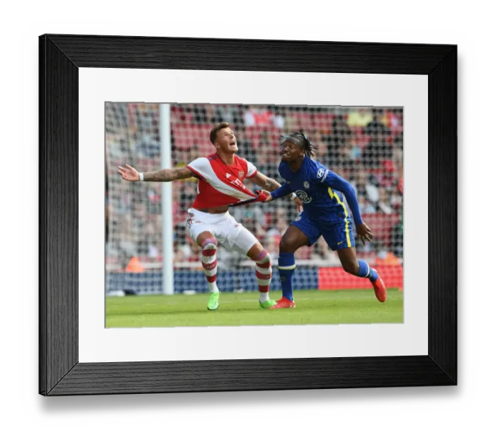 Framed Print : Arsenal vs. Chelsea: Intense Rivalry Unfolds at the Emirates Framed Print : Arsenal vs. Chelsea: Intense Rivalry Unfolds at the Emirates