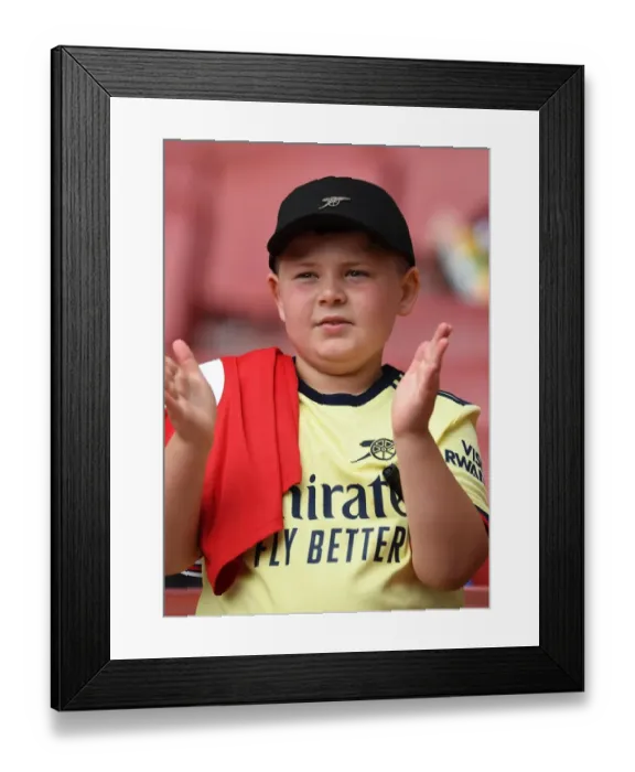 Framed Print : Young Arsenal Fan's Unwavering Support: Arsenal 1:2 Chelsea, The Mind Series, Emirates Stadium (2021-22) Framed Print : Young Arsenal Fan's Unwavering Support: Arsenal 1:2 Chelsea, The Mind Series, Emirates Stadium (2021-22)