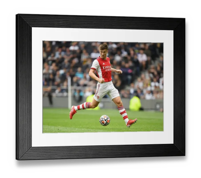 Framed Print : The Mind Series: Tierney's Debut - Tottenham vs. Arsenal, 2021-22