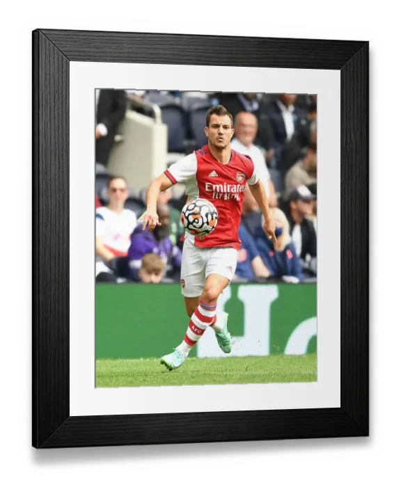 Framed Print : Clash of the London Rivals: Arsenal's Cedric Faces Tottenham's Fortress Framed Print : Clash of the London Rivals: Arsenal's Cedric Faces Tottenham's Fortress