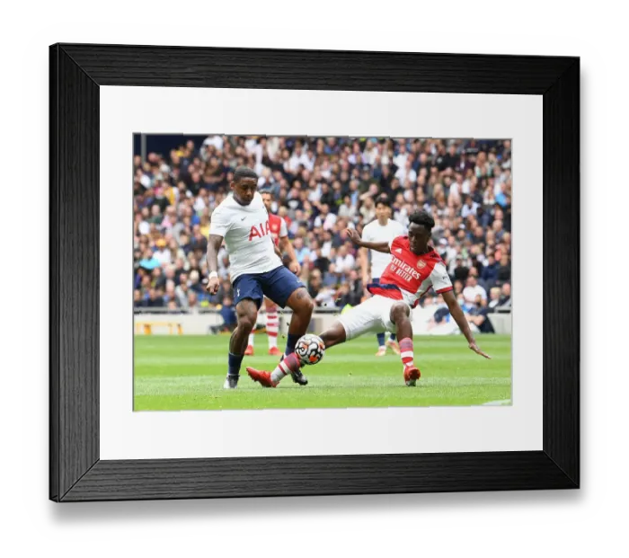 Framed Print : Tottenham vs. Arsenal: The Mind Series Battle - Premier League Football Rivalry