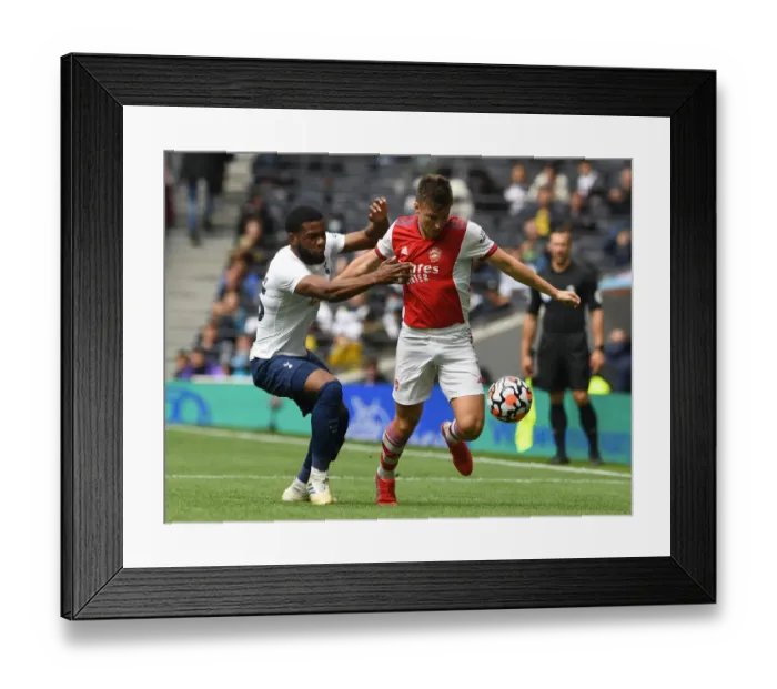 Framed Print : Tierney vs Tanganga: Battle of the Minds - Tottenham vs Arsenal Framed Print : Tierney vs Tanganga: Battle of the Minds - Tottenham vs Arsenal