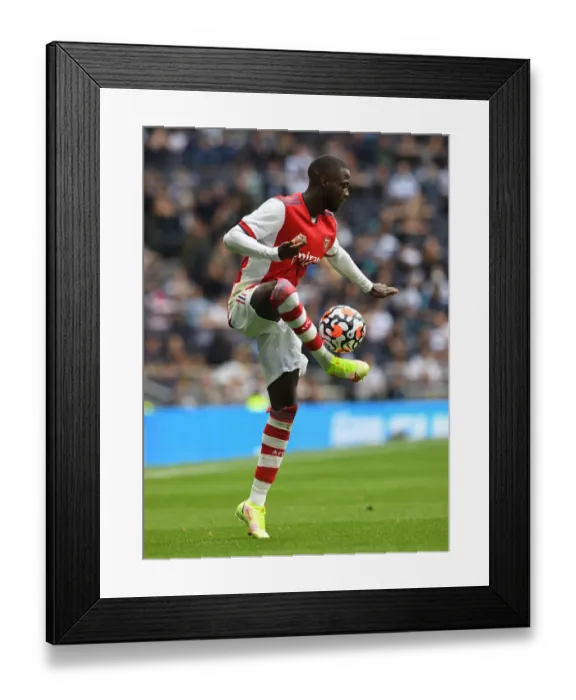 Framed Print : Tottenham vs. Arsenal: The Mind Series - Pepe in Action (2021-22)