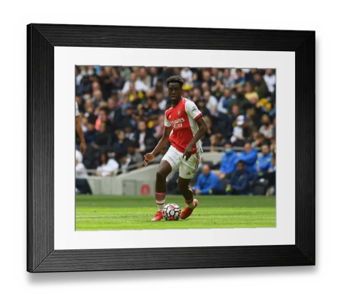 Framed Print : The Mind Series: Tottenham vs Arsenal Clash (2021-22) - Albert Sambi Lokonga Focuses Amidst Intense Rivalry Framed Print : The Mind Series: Tottenham vs Arsenal Clash (2021-22) - Albert Sambi Lokonga Focuses Amidst Intense Rivalry