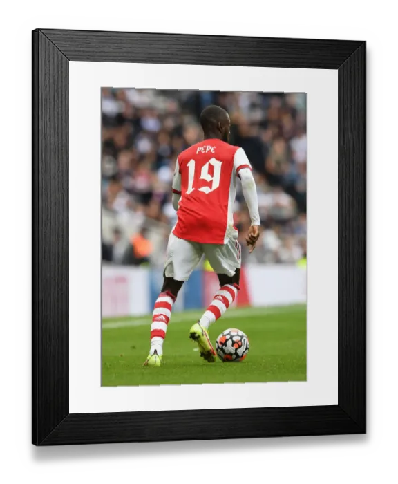 Framed Print : The Mind Series: Nicolas Pepe of Arsenal Faces Off Against Tottenham Hotspur Framed Print : The Mind Series: Nicolas Pepe of Arsenal Faces Off Against Tottenham Hotspur