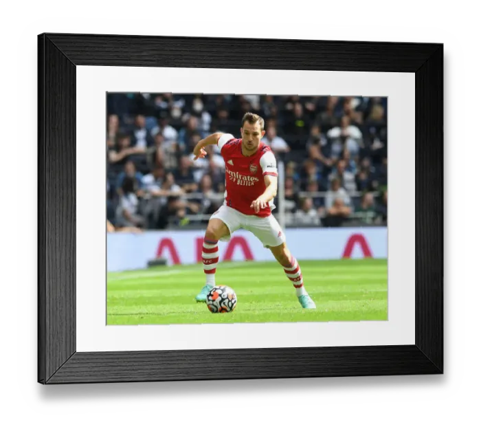 Framed Print : Clash of London Rivals: Arsenal vs. Tottenham Hotspur - The Mind Series (2021-22)