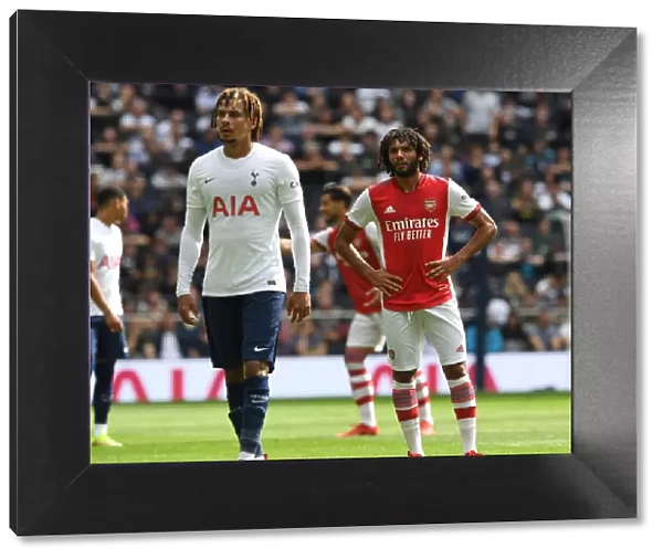 Mohamed Elneny's Unwavering Concentration: Arsenal vs. Tottenham Hotspur in The MIND Series 2021-22
