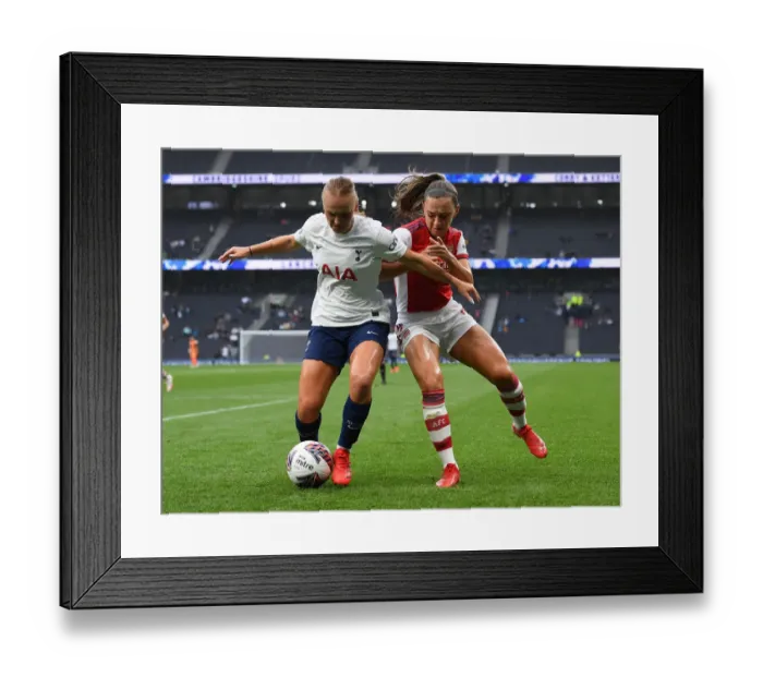 Framed Print : Tottenham Hotspur Women v Arsenal Women: The MIND Series