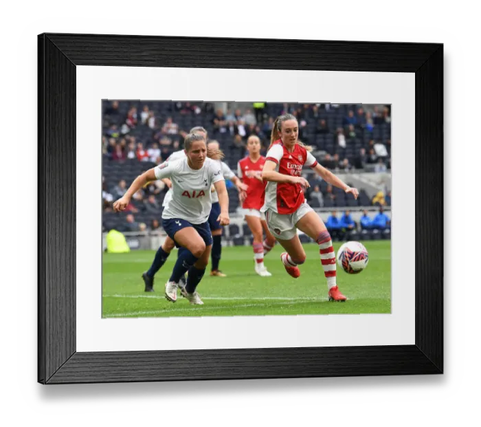 Framed Print : Tottenham vs. Arsenal Women: A Clash of Minds in the MIND Series Framed Print : Tottenham vs. Arsenal Women: A Clash of Minds in the MIND Series