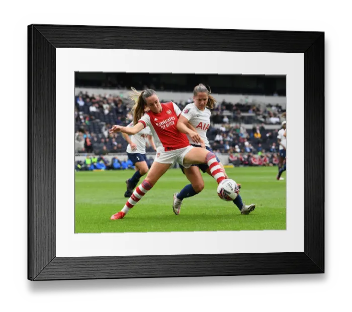 Framed Print : Intense Rivalry: Tottenham Hotspur Women vs. Arsenal Women in the MIND Series Framed Print : Intense Rivalry: Tottenham Hotspur Women vs. Arsenal Women in the MIND Series