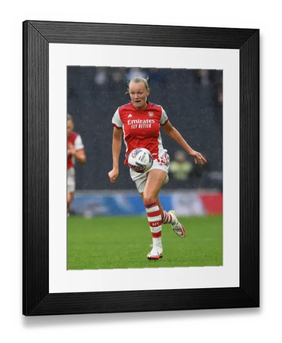 Framed Print : Arsenal's Frida Maanum Goes Head-to-Head with Tottenham Hotspur Women in MIND Series Battle Framed Print : Arsenal's Frida Maanum Goes Head-to-Head with Tottenham Hotspur Women in MIND Series Battle
