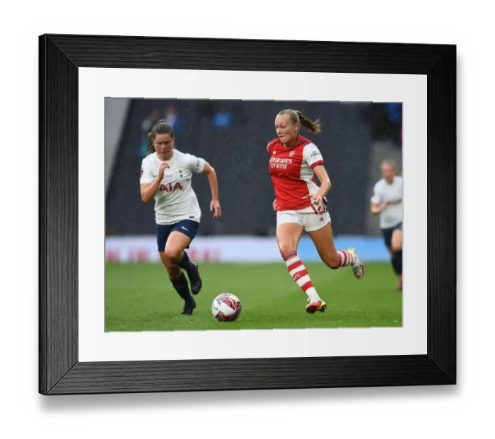 Framed Print : Arsenal vs. Tottenham Hotspur Women: Clash in the MIND Series