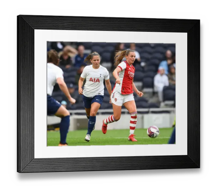 Framed Print : MIND Series: Noelle Maritz of Arsenal Clashes with Kit Graham of Tottenham Hotspur Women Framed Print : MIND Series: Noelle Maritz of Arsenal Clashes with Kit Graham of Tottenham Hotspur Women