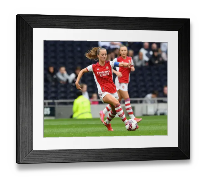 Framed Print : MIND Series: Lia Walti of Arsenal Faces Off Against Tottenham Hotspur Women