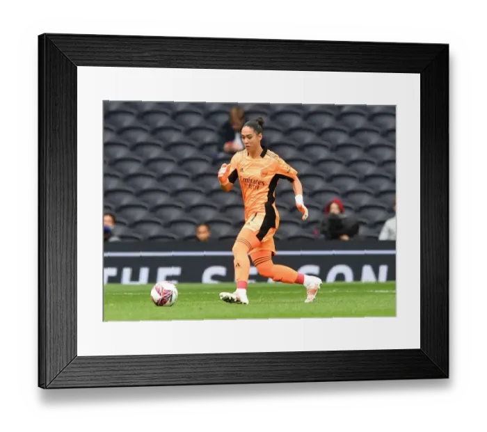Framed Print : Clash in the Capital: Arsenal Women vs. Tottenham Hotspur Women - MIND Series Showdown Framed Print : Clash in the Capital: Arsenal Women vs. Tottenham Hotspur Women - MIND Series Showdown