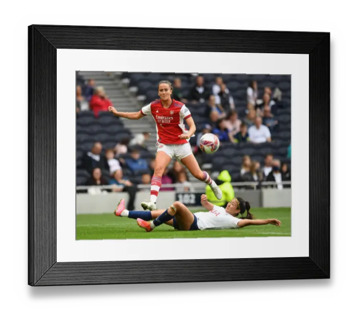 Framed Print : Tottenham vs. Arsenal Women: A Battle for Supremacy in the MIND Series Framed Print : Tottenham vs. Arsenal Women: A Battle for Supremacy in the MIND Series