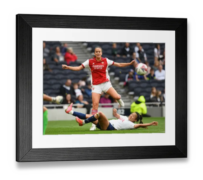 Framed Print : London Rivalry: Tottenham Hotspur Women vs. Arsenal Women Clash in the MIND Series Framed Print : London Rivalry: Tottenham Hotspur Women vs. Arsenal Women Clash in the MIND Series