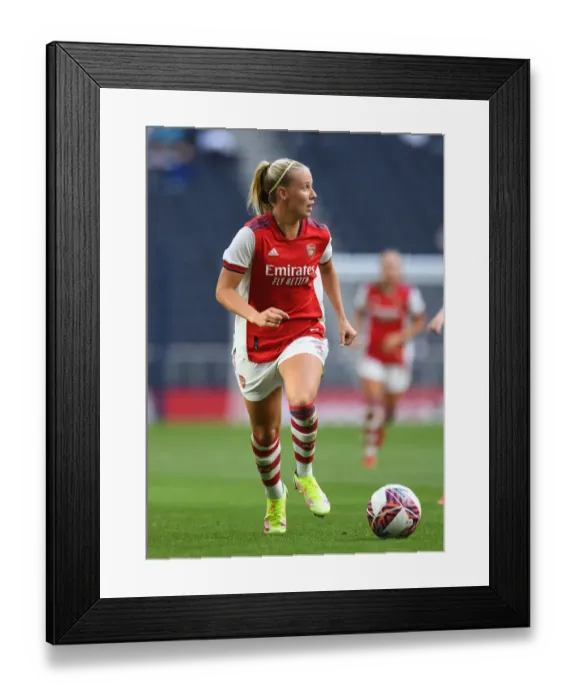 Framed Print : MIND Series: Beth Mead of Arsenal Faces Off Against Tottenham Hotspur Women