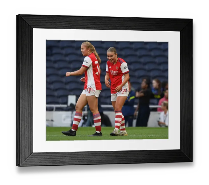 Framed Print : Alex Hennessy Scores Brace: Arsenal Women Crush Tottenham Hotspur in Dominant MIND Series Match Framed Print : Alex Hennessy Scores Brace: Arsenal Women Crush Tottenham Hotspur in Dominant MIND Series Match