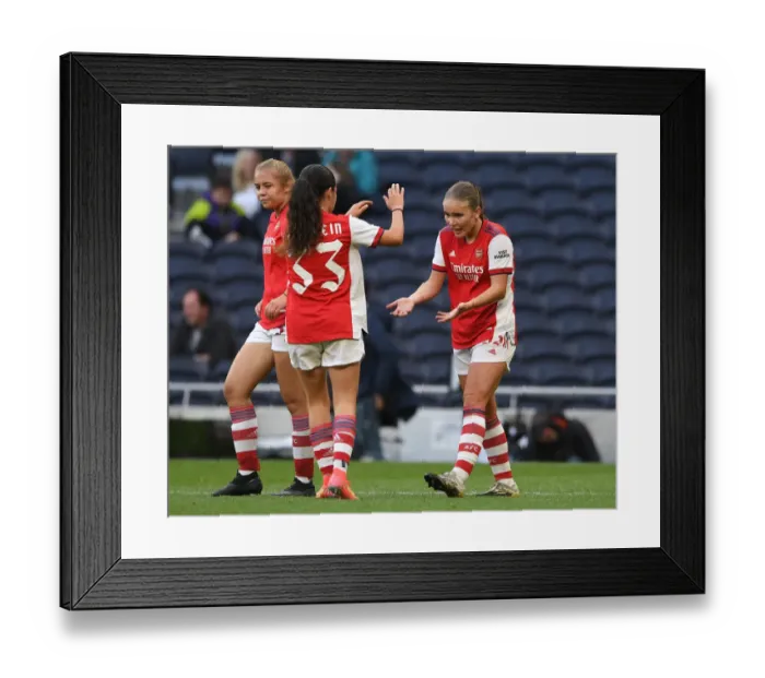 Framed Print : Arsenal Women's Dominance: Alex Hennessy Scores Double in MIND Series Victory over Tottenham Hotspur Women Framed Print : Arsenal Women's Dominance: Alex Hennessy Scores Double in MIND Series Victory over Tottenham Hotspur Women
