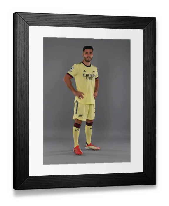 Framed Print : Arsenal First Team 2021-22: Sead Kolasinac at London Colney Training Ground