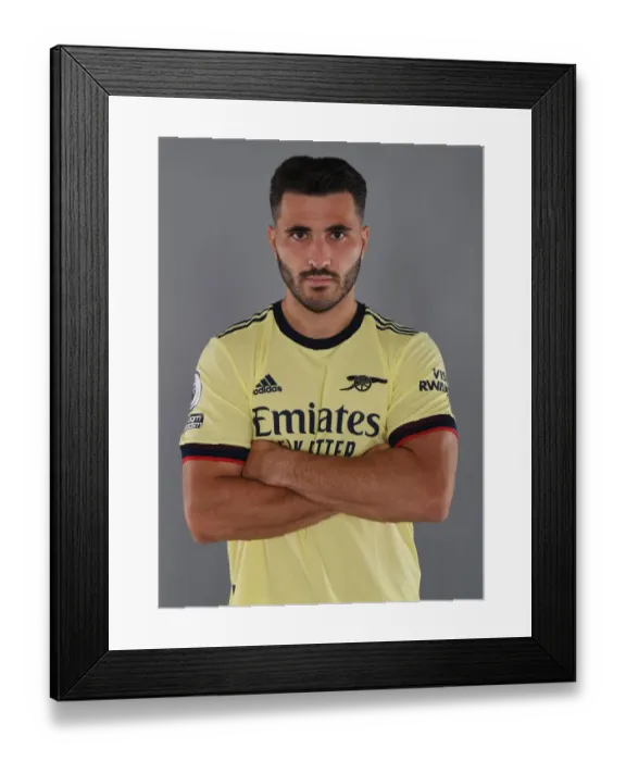 Framed Print : Arsenal's Sead Kolasinac Kicks Off New Season at London Colney Training Ground