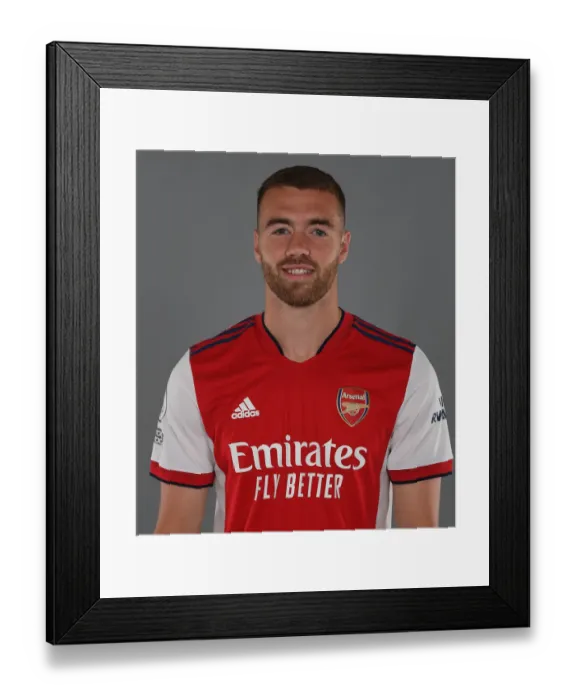 Framed Print : Arsenal Football Club: Calum Chambers Kicks Off 2021-22 Training Season