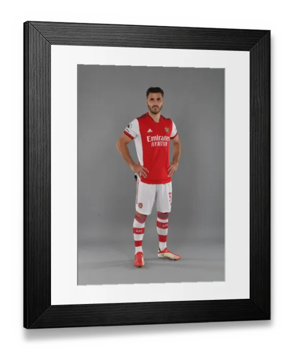 Framed Print : Arsenal's Sead Kolasinac Kicks Off New Season at London Colney Training Ground