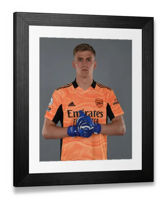 Framed Print : Arsenal First Team 2021-22: Alex Runarsson in Training Framed Print : Arsenal First Team 2021-22: Alex Runarsson in Training