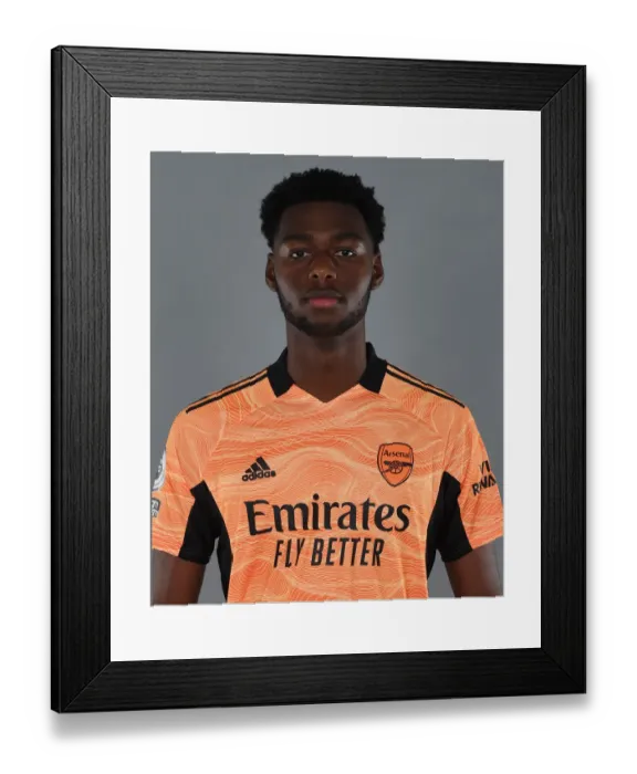 Framed Print : Arthur Okonkwo Kicks Off Arsenal's 2021-22 Season at London Colney Training Ground Framed Print : Arthur Okonkwo Kicks Off Arsenal's 2021-22 Season at London Colney Training Ground