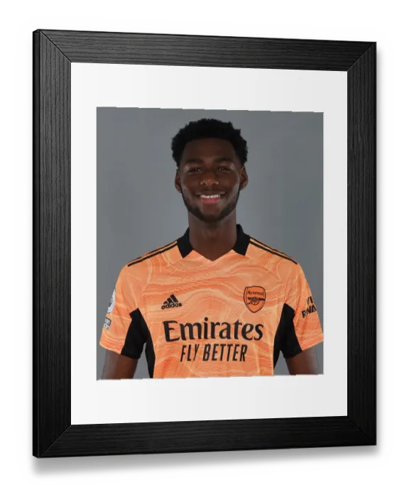 Framed Print : Arthur Okonkwo Kicks Off Arsenal's 2021-22 Season Training Framed Print : Arthur Okonkwo Kicks Off Arsenal's 2021-22 Season Training