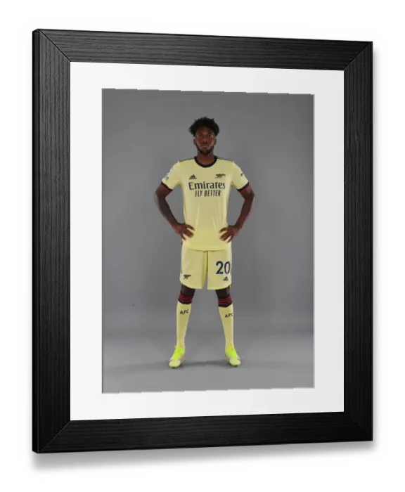 Framed Print : Arsenal's Nuno Tavares Poses at 2021-22 First Team Photocall Framed Print : Arsenal's Nuno Tavares Poses at 2021-22 First Team Photocall