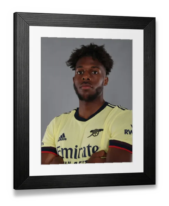 Framed Print : Arsenal's Nuno Tavares at 2021-22 Team Photocall Framed Print : Arsenal's Nuno Tavares at 2021-22 Team Photocall