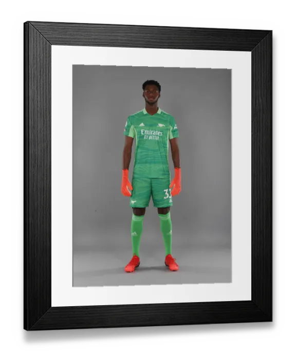 Framed Print : Arthur Okonkwo Kicks Off Arsenal's 2021-22 Season Training Framed Print : Arthur Okonkwo Kicks Off Arsenal's 2021-22 Season Training