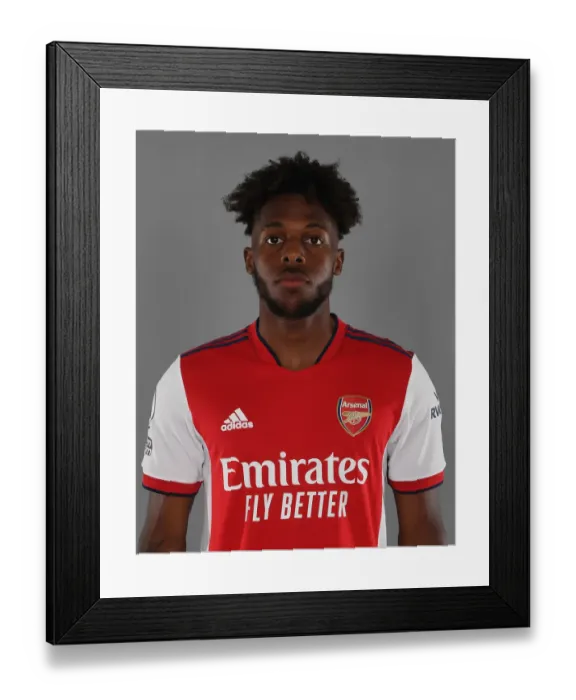 Framed Print : Arsenal First Team: Nuno Tavares at Arsenal's 2021-22 Photocall Framed Print : Arsenal First Team: Nuno Tavares at Arsenal's 2021-22 Photocall
