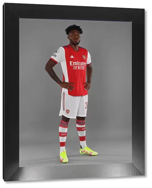 Arsenal's Nuno Tavares at 2021-22 First Team Photocall
