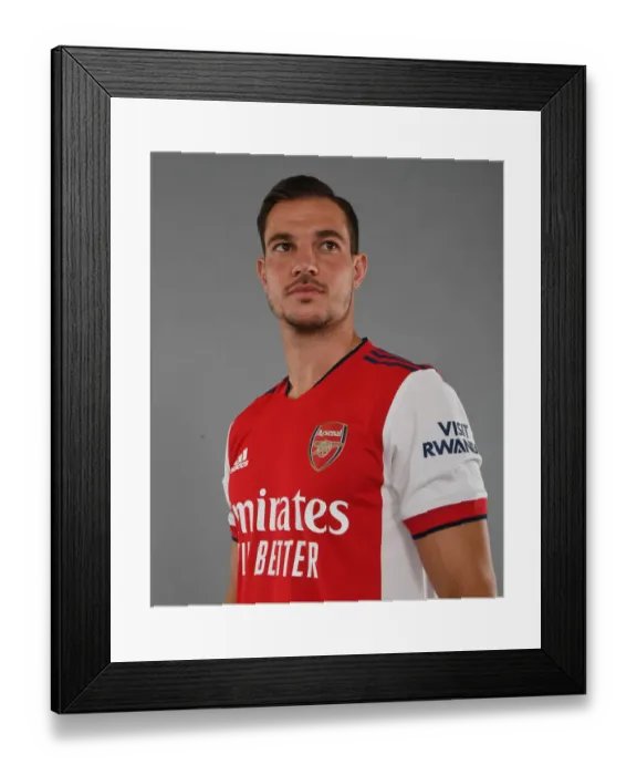 Framed Print : Arsenal's Cedric Soares: Gunning for Glory in the 2021-22 Season Framed Print : Arsenal's Cedric Soares: Gunning for Glory in the 2021-22 Season